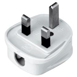 STEKKER UK ZWART MET 13AMP ZEKERING