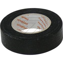 LINNEN TAPE ZWART 19MM X 10M