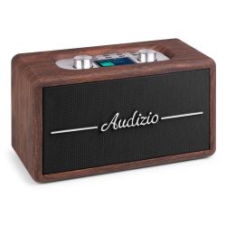 RETRO RADIO MET DAB+/FM TUNER DONKER HOUT