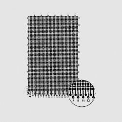 EXPERIMENTEER PRINTPLAAT 100X160MM PUNT 2.54MM RASTER MET 37P DIN 41617 CONNECTOR EPOXY 5 STUKS