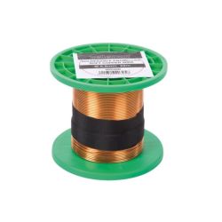 WIKKELDRAAD 0.8MM GELAKT KOPER 22M