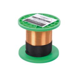 WIKKELDRAAD 1.0MM GELAKT KOPER 16M