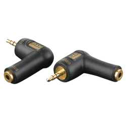 VERLOOP 3,5MM JACK STEREO MALE-FEMALE HAAKS