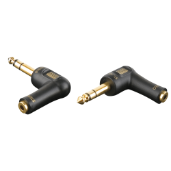 VERLOOP 6,3MM JACK STEREO MALE-3,5MM JACK FEMALE HAAKS